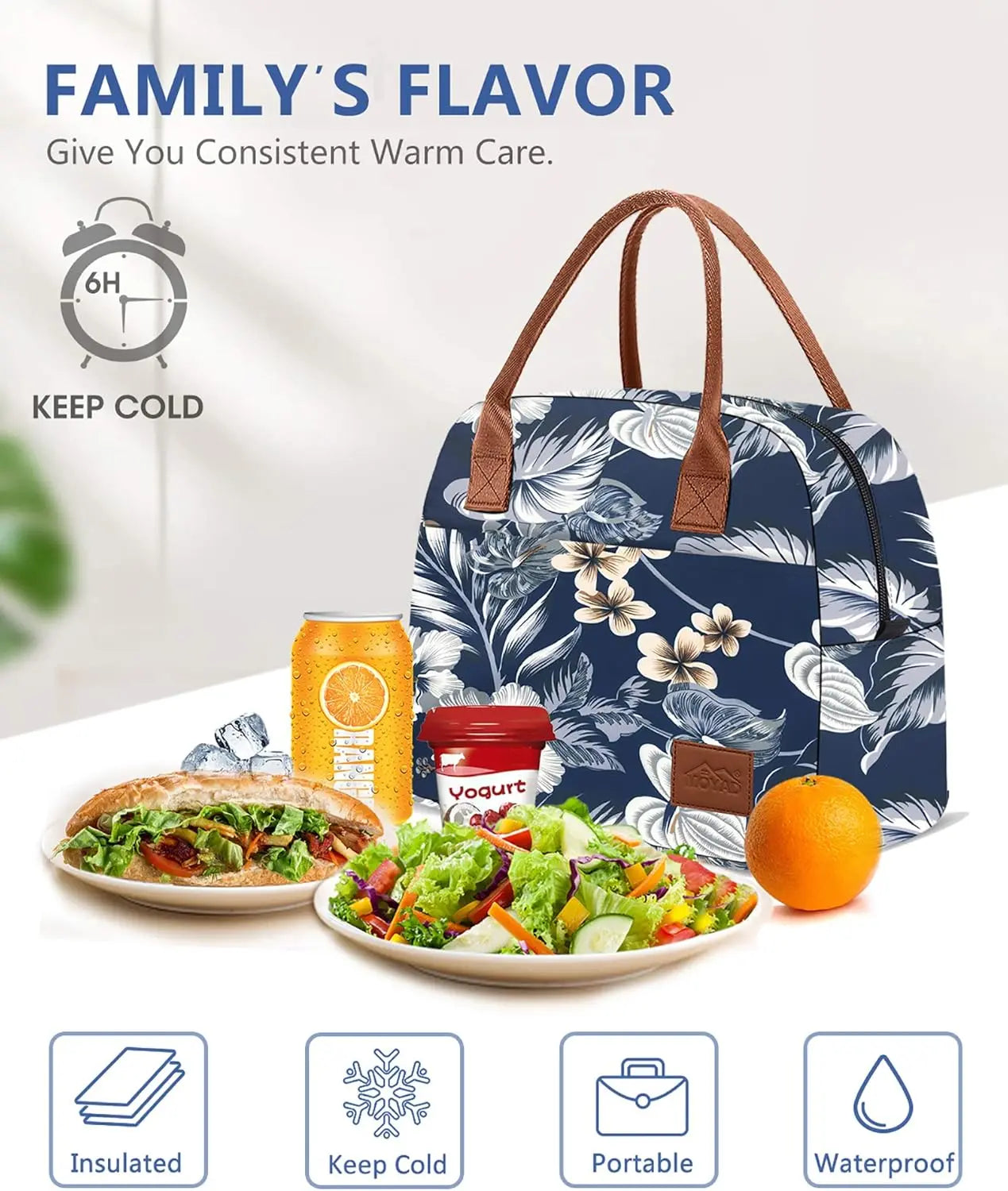 Sac Lunch Box Bleu 12 L Gourde Bottle®