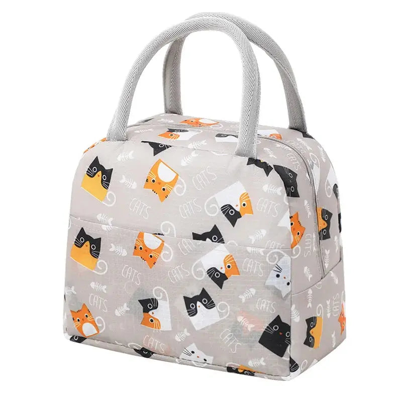 Sac Lunch Box Isotherme Repas Chats Gourde Bottle®