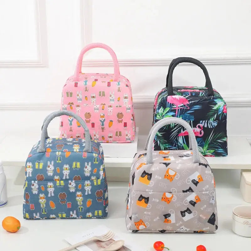 Sac Lunch Box Isotherme Repas Chats Gourde Bottle®