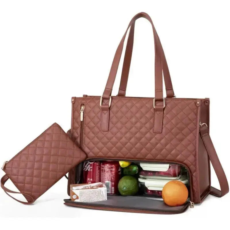 Sac Lunch Box Isotherme Repas Femme (Kaki ) Gourde Bottle®