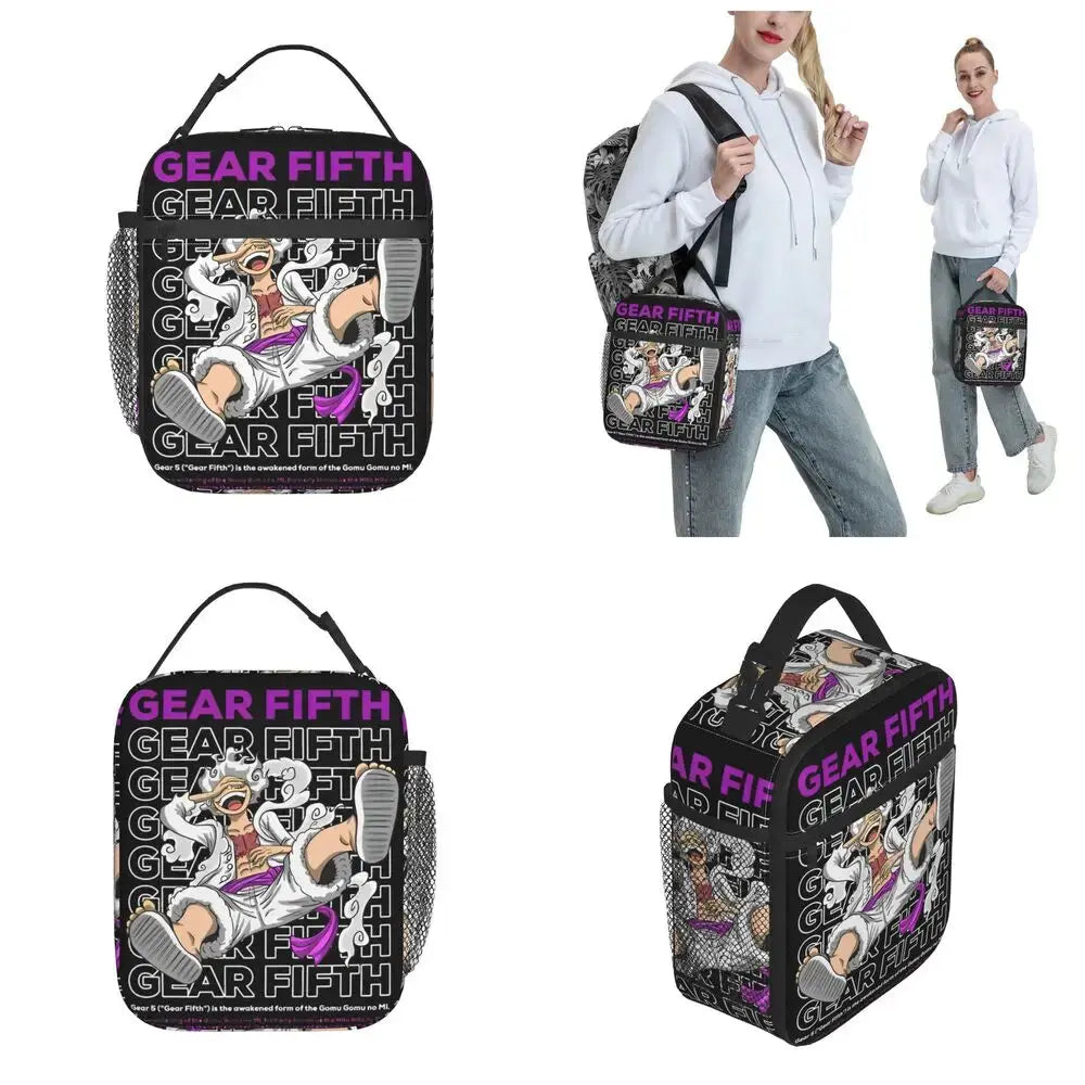 Sac à déjeuner Isotherme One Piece Luffy (Nika Gear FIFTH) Gourde Bottle®