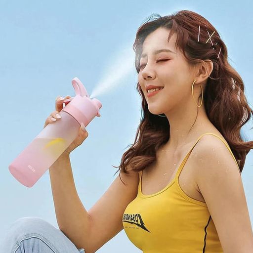 Sun gourde rafraichissant rose ,sans BPA - Gourde Bottle