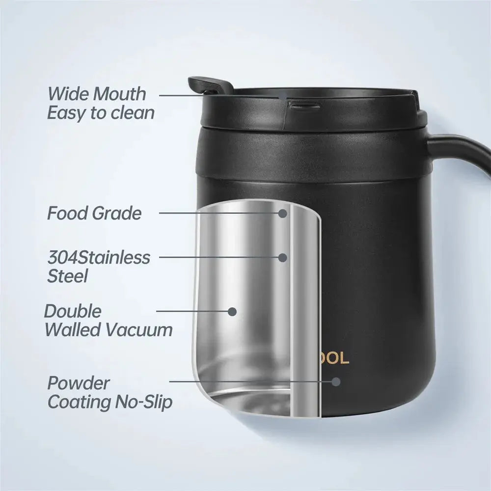 Tasse à café en acier inoxydable de 500 ml - Gourde Bottle®