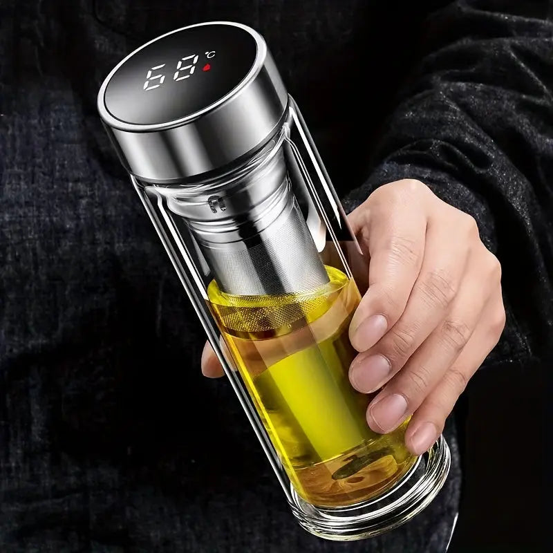 Théière En Verre Intelligente 350ml (Connectée) Gourde Bottle®
