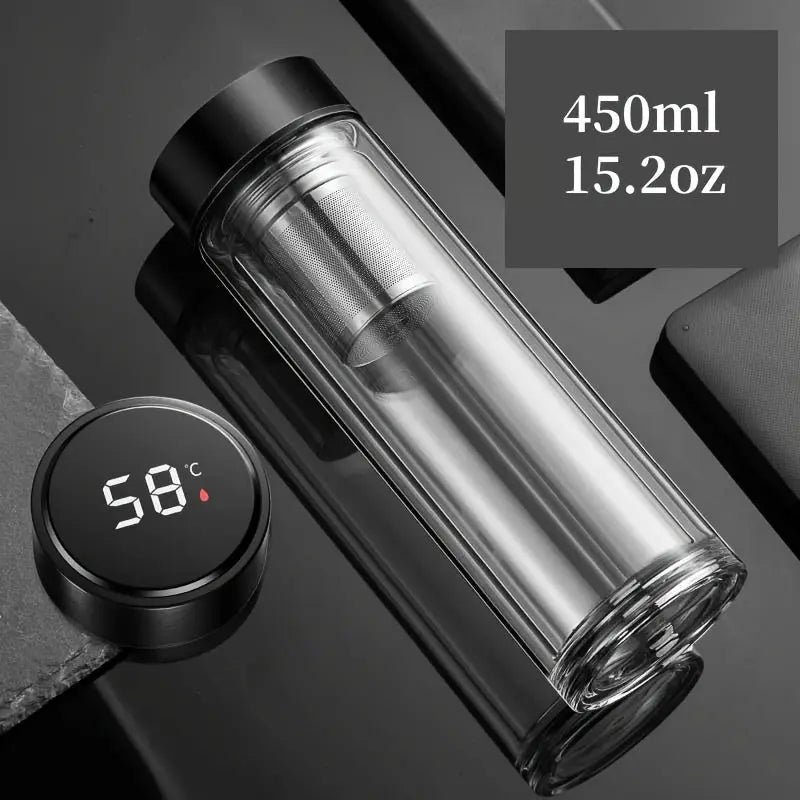 Théière En Verre Intelligente 350ml (Connectée) Gourde Bottle®