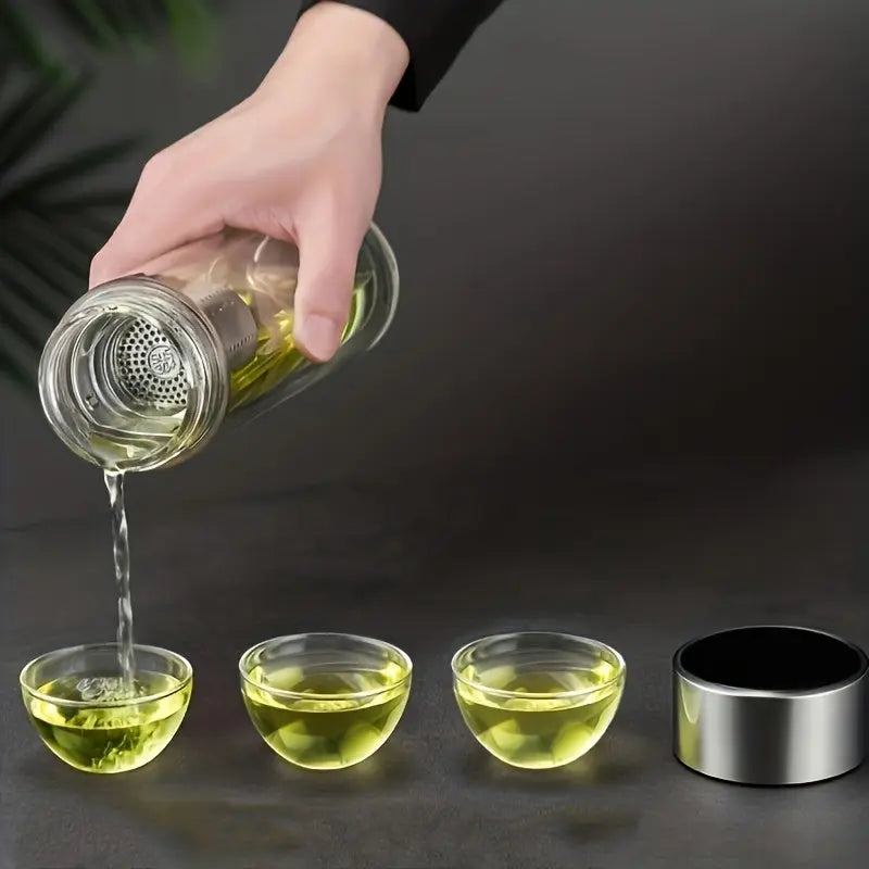 Théière En Verre Intelligente 350ml (Connectée) Gourde Bottle®