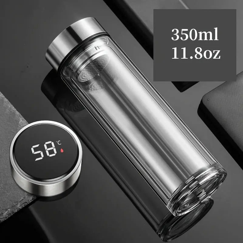 Théière En Verre Intelligente 350ml (Connectée) Gourde Bottle®