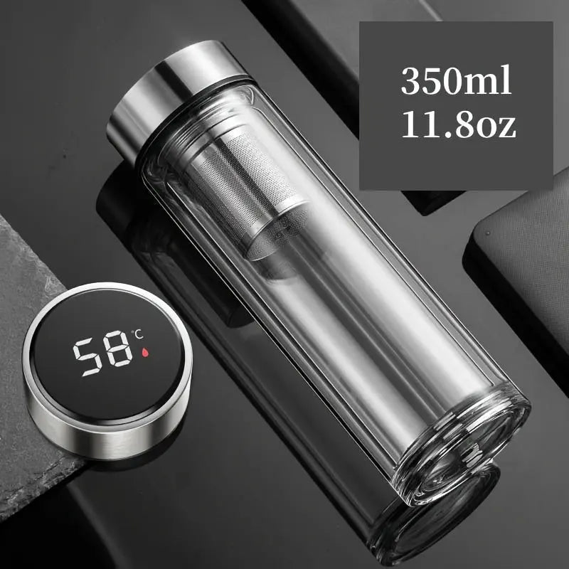 Théière En Verre Intelligente 350ml (Connectée) Gourde Bottle®