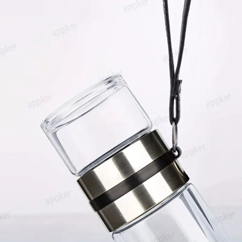 Théière en Verre Marocaine 450ml Gourde Bottle®