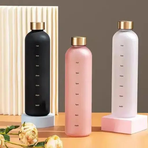 Bouteille d'eau qui dit quand boire au quotidien ?