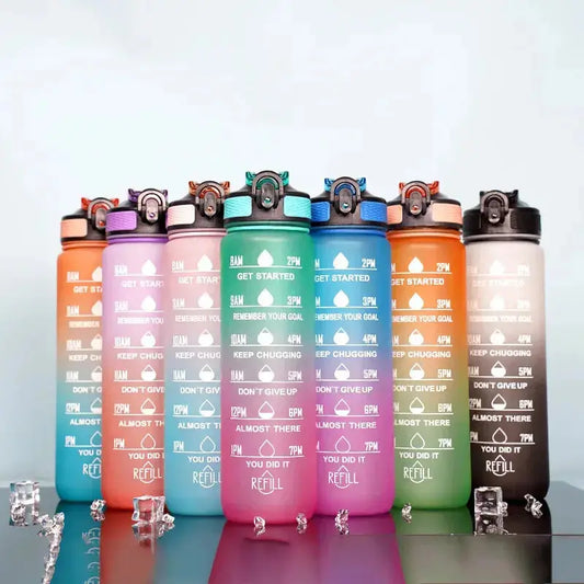 Gourde Graduée Motivation : Gourde d'Eau Graduée Motivation pour Boire plus