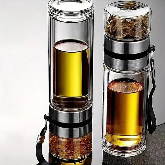 Gourde thé verre : Infusion à froid temps