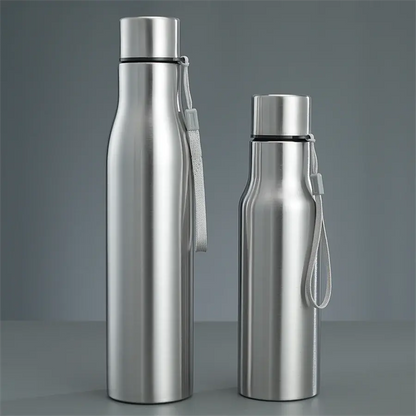 Gourde inox 18/10 (1L) - Gourde Bottle®