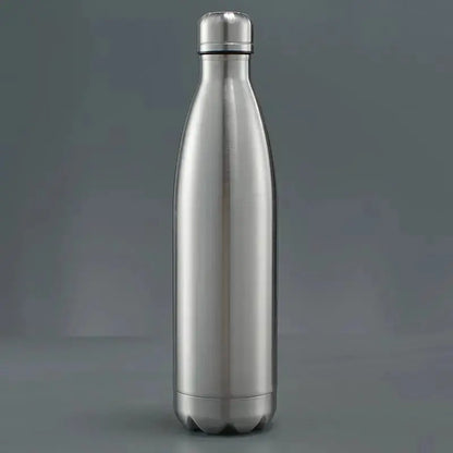 Gourde inox 18/10 (1L) - Gourde Bottle®