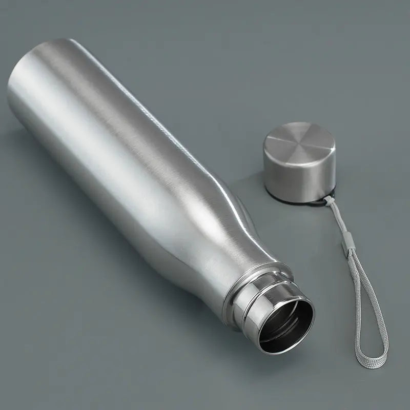 Gourde inox 18/10 (1L) - Gourde Bottle®