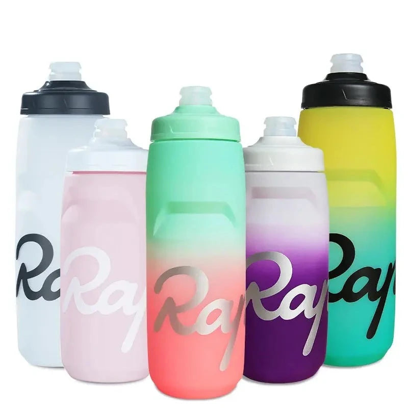 Rapha Cycling Water Bottle 750/620ml PP5 Food Grade Flip Dust Cover Squeeze Sports Fitness Water Cup Bicycle Leak-proof Kettle Gourde Bottle®