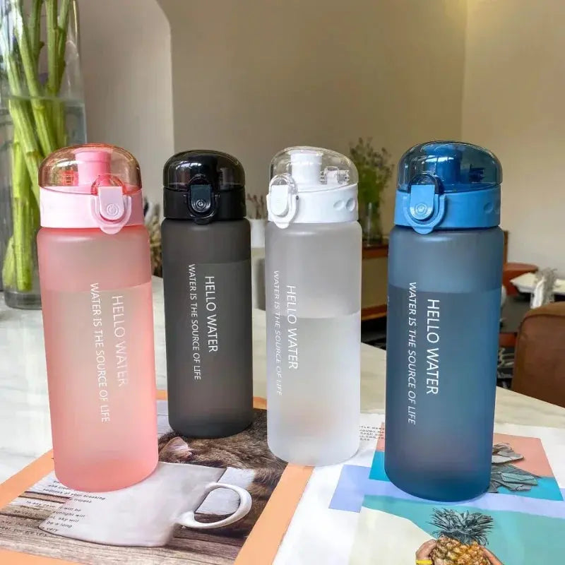 780ml Plastic Water Bottle for Drinking Portable Sport Tea Coffee Cup Kitchen Tools Kids Water Bottle for School Transparent Gourde Bottle®