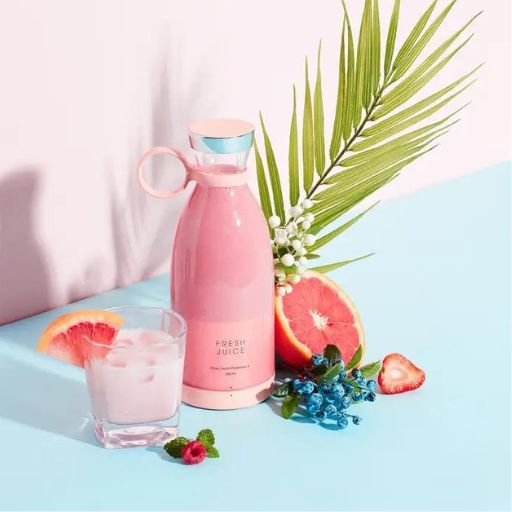 Blender fresh juice rose