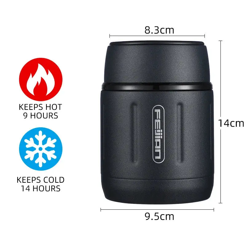 Boite Bento 500ml (Rouge) Gourde Bottle®