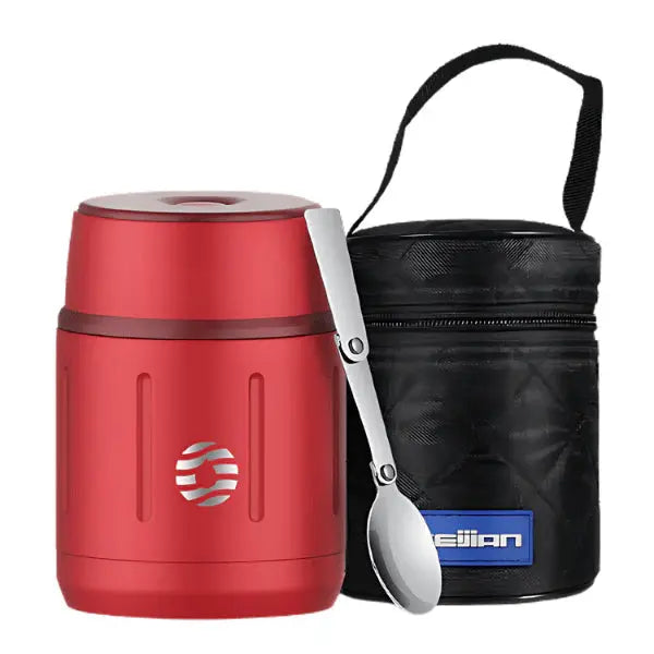 Boite Bento 500ml (Rouge) - Gourde Bottle®