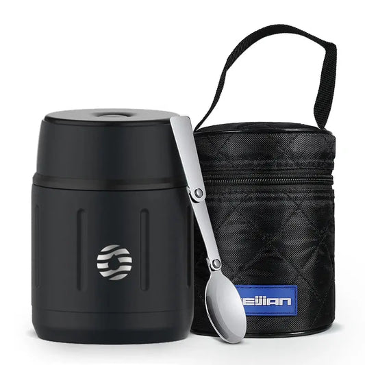 Boite Bento Noire 500ml Gourde Bottle®