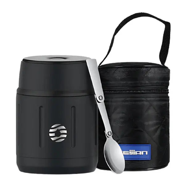 Boite Bento Noire 500ml Gourde Bottle®