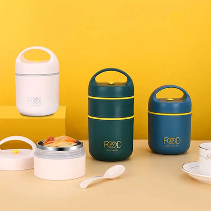 Boîtes à déjeuner en acier inoxydable 304 pour enfants FOOD - Gourde Bottle®