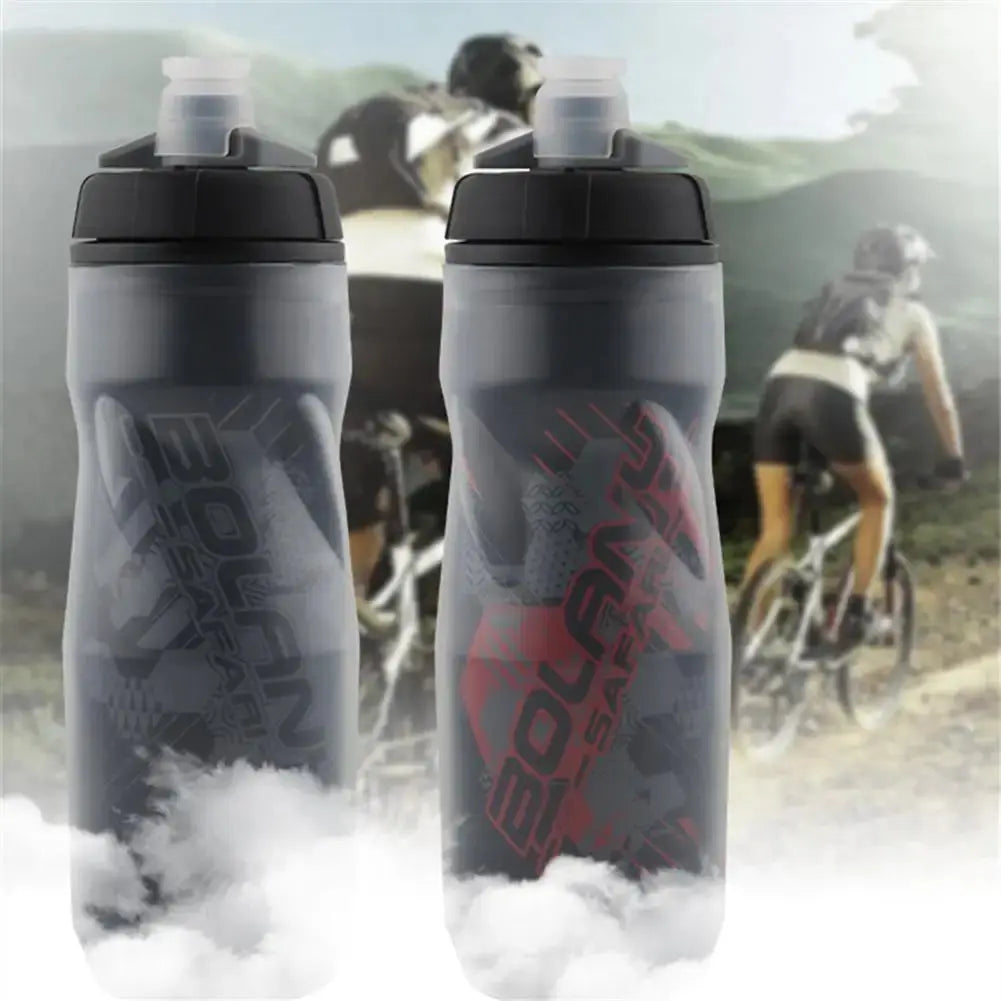 Bolany Bicycle Water Bottle 600ml Light Mountain Bottle PP5 Heat - And Ice-protected Outdoor Sports Cup Cycling Equipment Gourde Bottle®