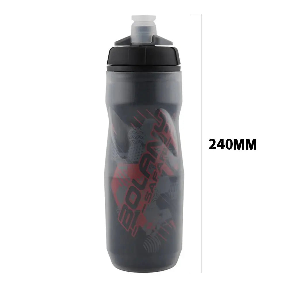 Bolany Bicycle Water Bottle 600ml Light Mountain Bottle PP5 Heat - And Ice-protected Outdoor Sports Cup Cycling Equipment Gourde Bottle®