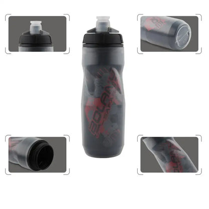 Bolany Bicycle Water Bottle 600ml Light Mountain Bottle PP5 Heat - And Ice-protected Outdoor Sports Cup Cycling Equipment Gourde Bottle®