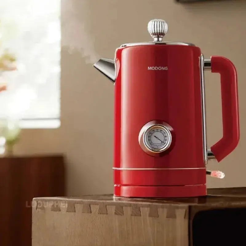 Bouilloire Electrique Rouge 1.8L (1500W) Gourde Bottle®