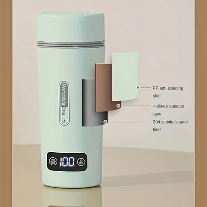 Bouilloire température réglable Vert 500ml Gourde Bottle®