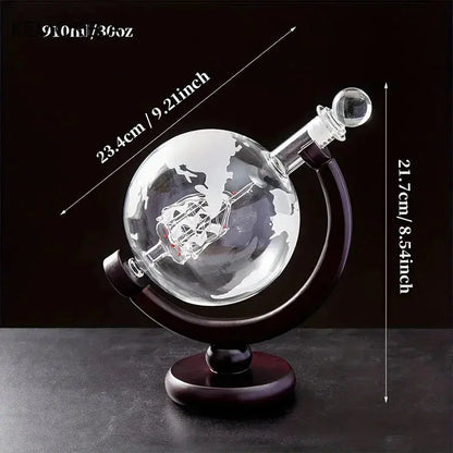 Carafe Vin Et Wisky Globe 850ML Gourde Bottle®