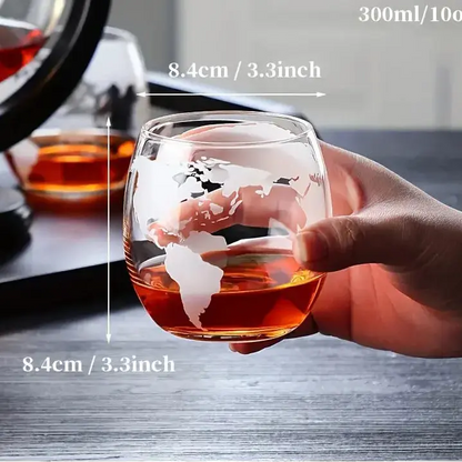 Carafe Vin Et Wisky Globe 850ML Gourde Bottle®