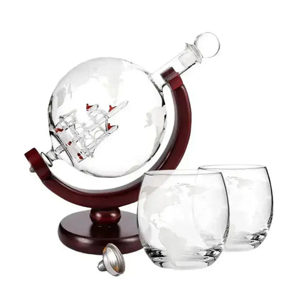 Carafe Vin Et Wisky Globe 850ML Gourde Bottle®