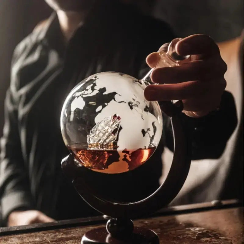 Carafe Vin Et Wisky Globe 850ML Gourde Bottle®