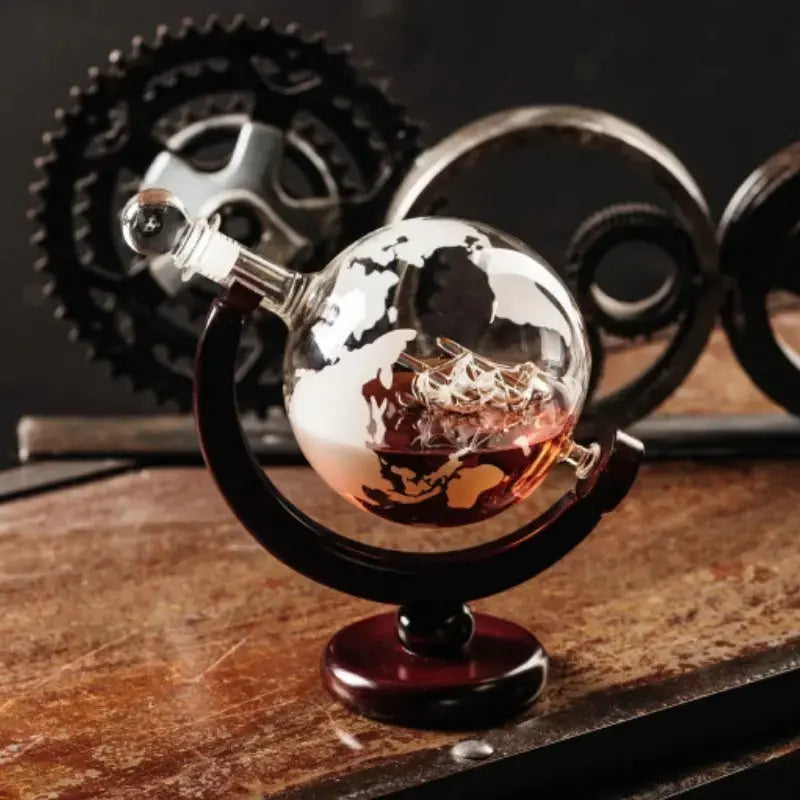 Carafe Vin Et Wisky Globe 850ML Gourde Bottle®