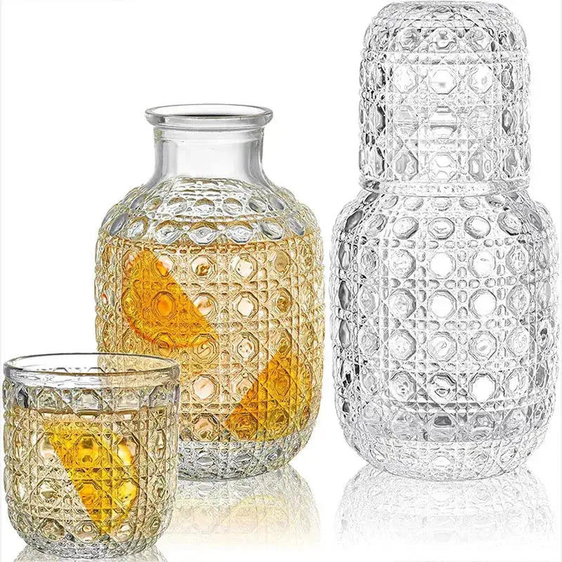 Carafe à Eau Originale - Verre Design et Moderne Gourde Bottle®