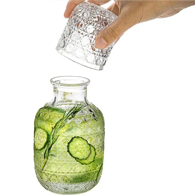 Carafe à Eau Originale - Verre Design et Moderne Gourde Bottle®