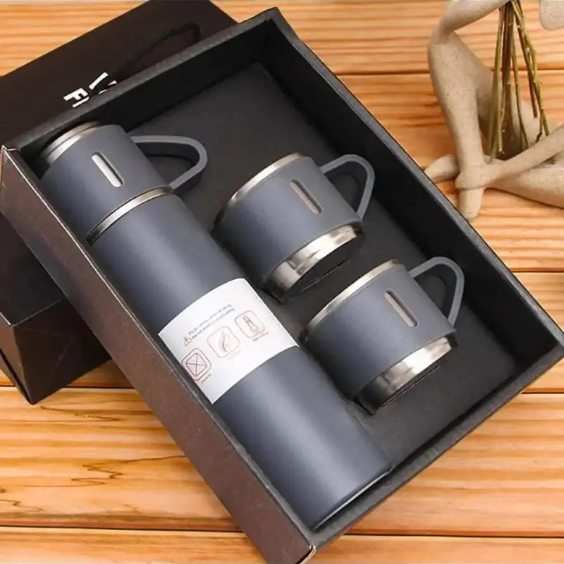 Coffret Thermos Vacuum Flask - Gourde Bottle®