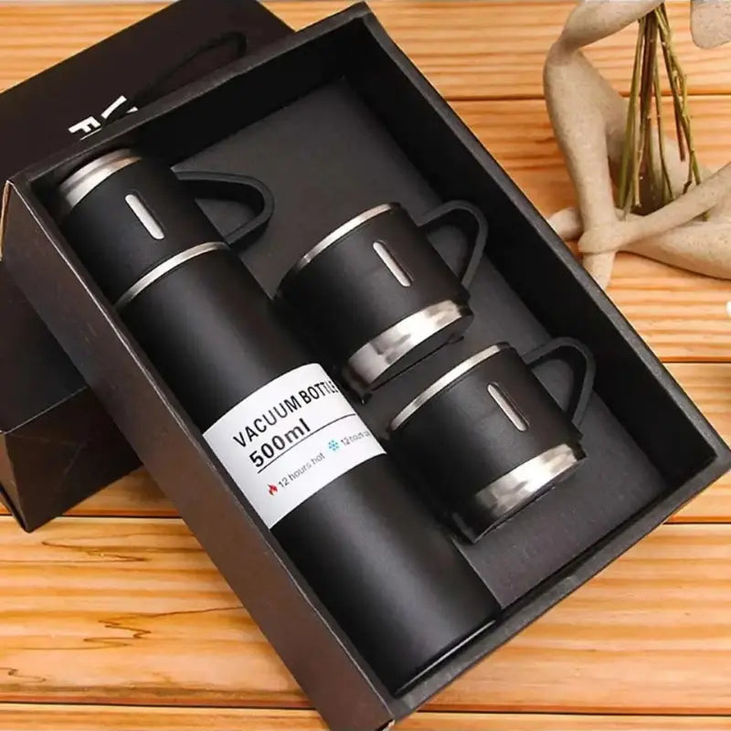 Coffret Thermos Vacuum Flask - Gourde Bottle®