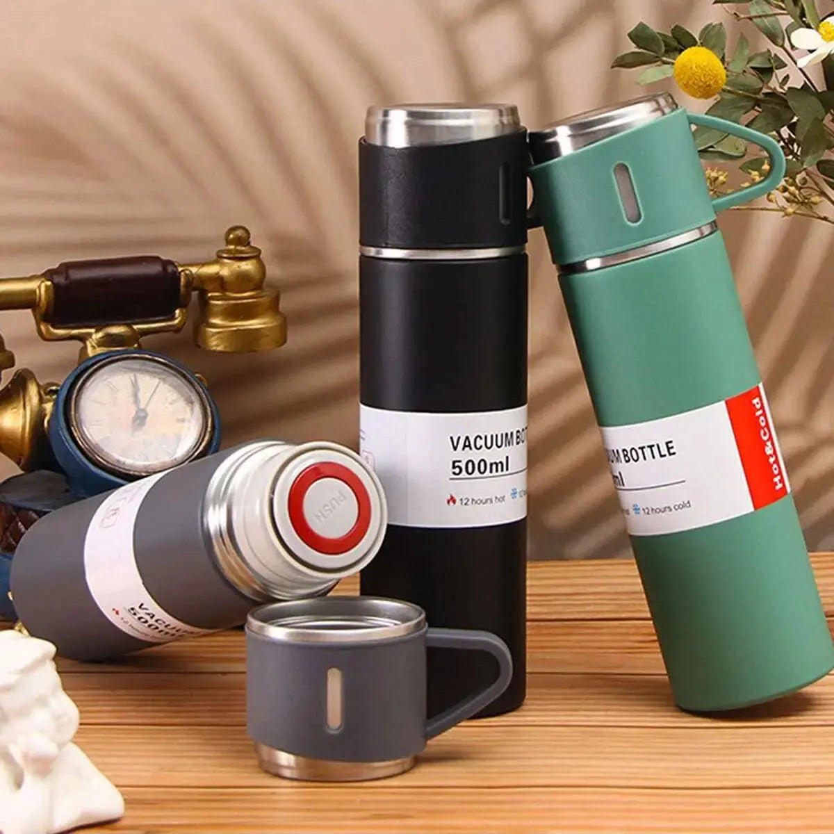 Coffret Thermos Vacuum Flask - Gourde Bottle®