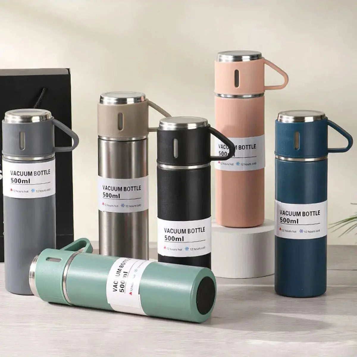 Coffret Thermos Vacuum Flask - Gourde Bottle®