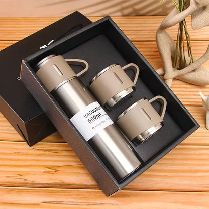 Coffret Thermos Vacuum Flask - Gourde Bottle®