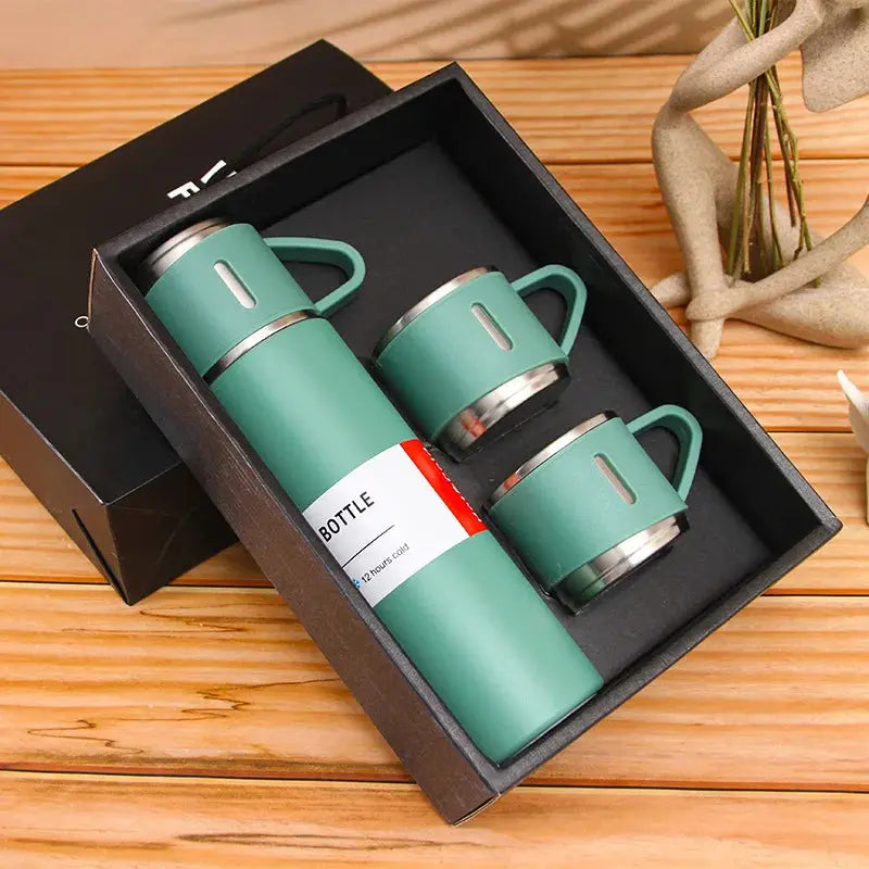 Coffret Thermos Vacuum Flask - Gourde Bottle®