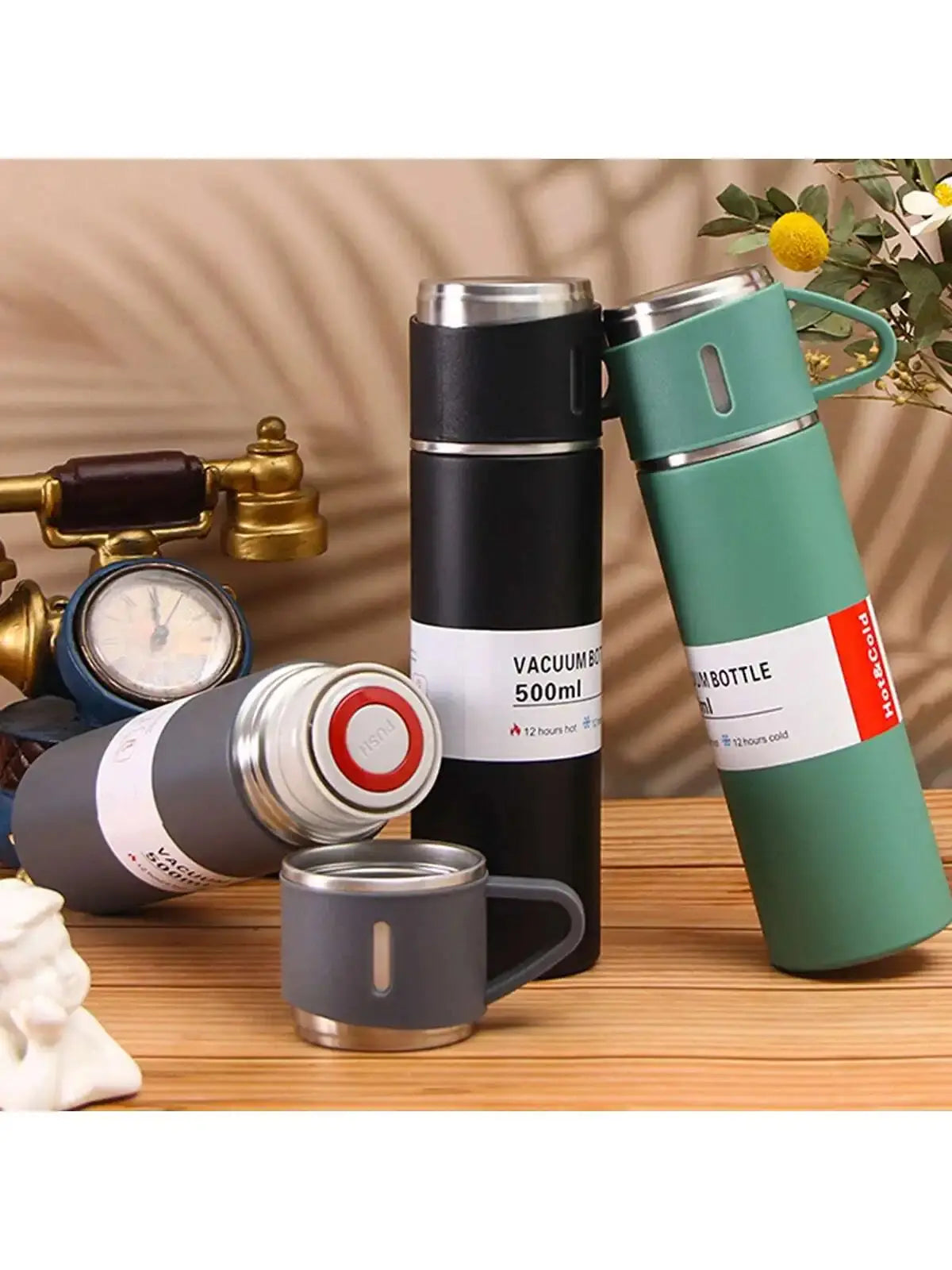 Coffret Thermos Vacuum Flask - Gourde Bottle®