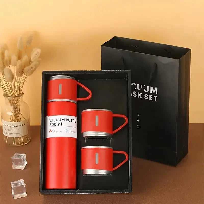 Coffret Thermos Vacuum Flask - Gourde Bottle®