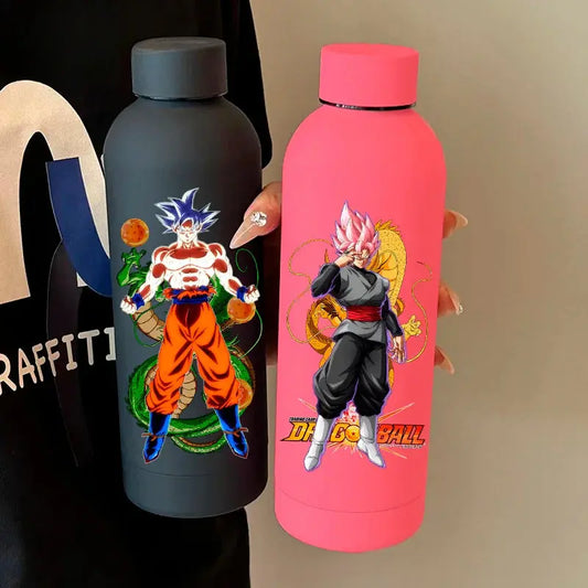 Dragon Ball Thermos Dragon Ball Enfant 500ml, Bouteille isotherme Dragon Ball Z enfant 500ml , 
Dragon Ball 500ML Stainless Steel Thermos Cup 4color Double Layer Vacuum Rubber Paint Sport Small Mouth Ice Water Bottle Goku Gourde Bottle®