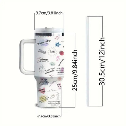 Gobelet À Paille 40oz Gourde Bottle®