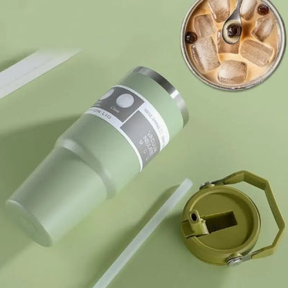 Gobelet Avec Couvercle Rose 600ml Gourde Bottle®